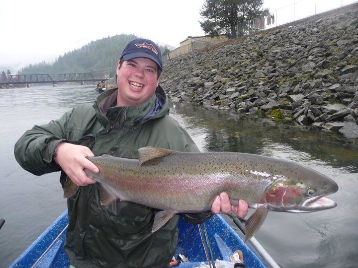 Lateral Line Fishing Hat spotted steelhead fishing